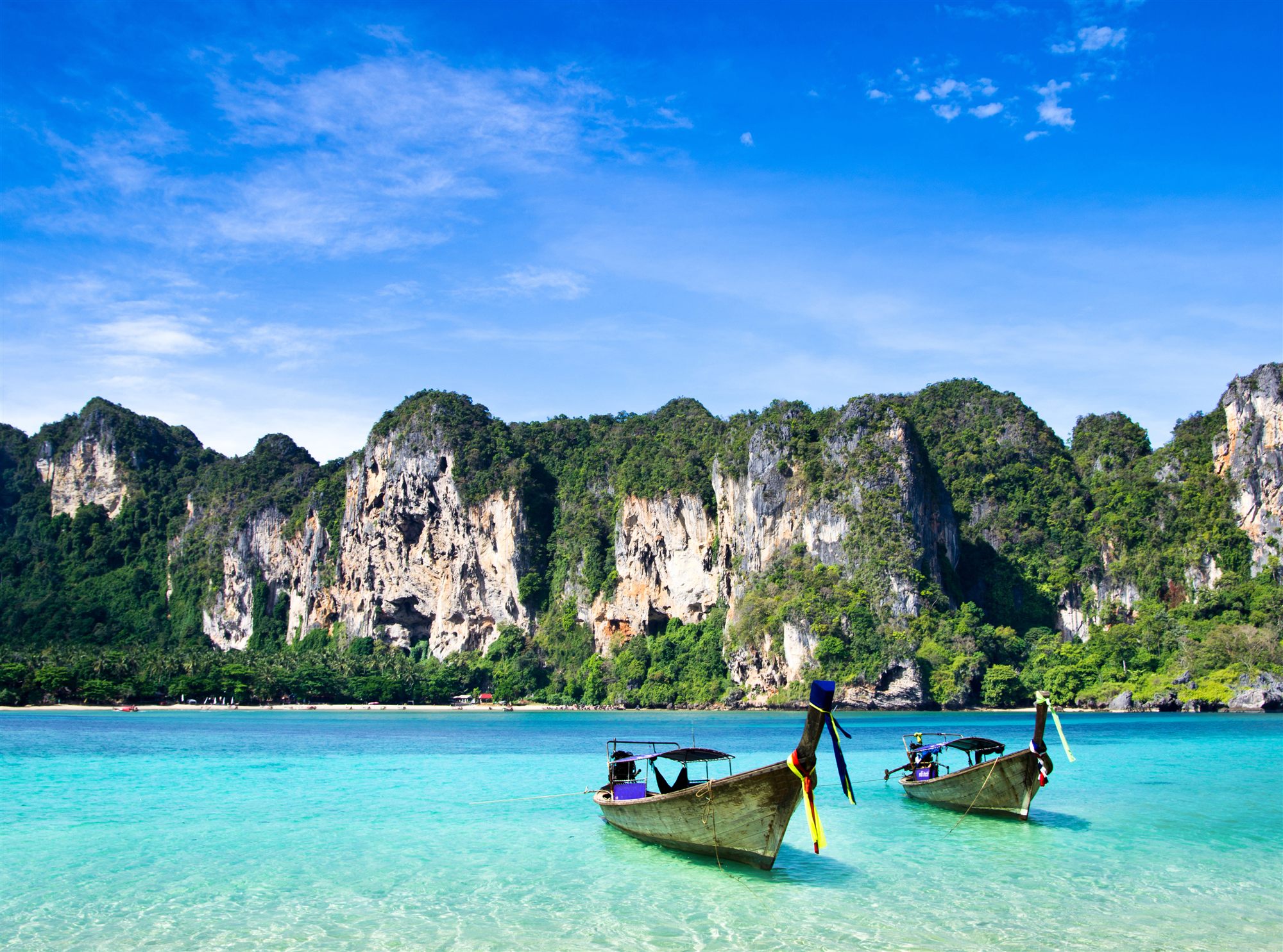 Traumstrand Railay Beach in Krabi, Thailand